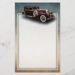 Duesenberg (Duesy) modellerar j-klassikerbilen Brevpapper