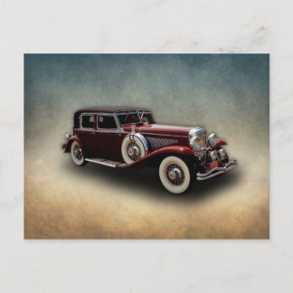 Duesenberg (Duesy) modellerar j-klassikerbilen Vykort
