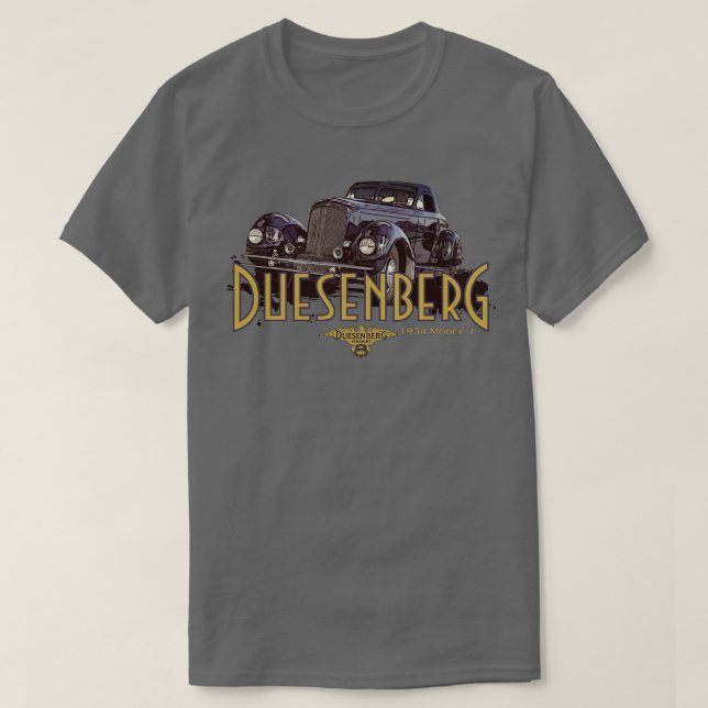 Duesenberg Model J T Shirt (Design framsida)