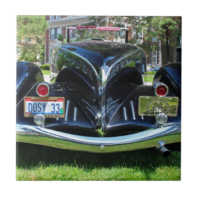 Duesenberg V Kakelplatta (Framsidan)
