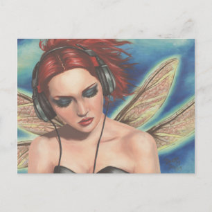 Duet 1 vykort Fairy Postcard