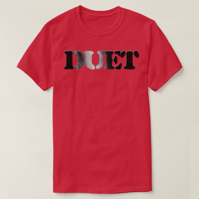DUET T SHIRT (Design framsida)