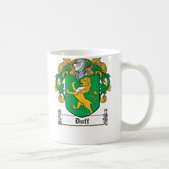 Duff familjvapensköld kaffemugg (Höger)