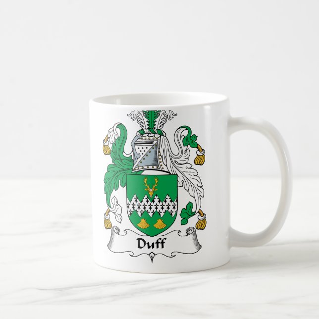 Duff familjvapensköld kaffemugg (Höger)