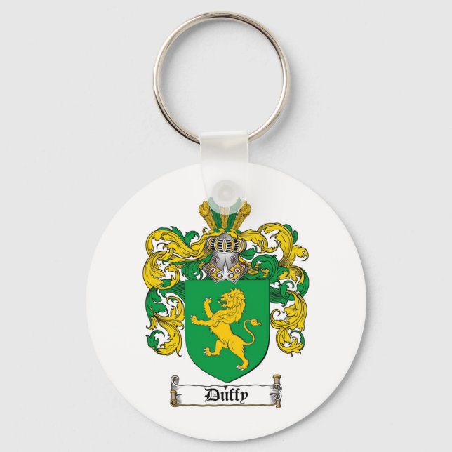 DUFFY FAMILY CREST - DUFFY JACKA AV ARM NYCKELRING (Framsida)