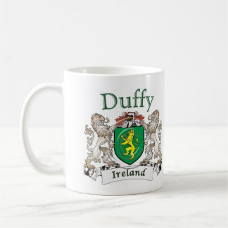 Duffy Family Crested Mugg och familjehistoria