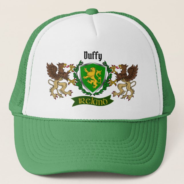 Duffy/O'Duffy Irish Shield Personlig Keps (Framsida)