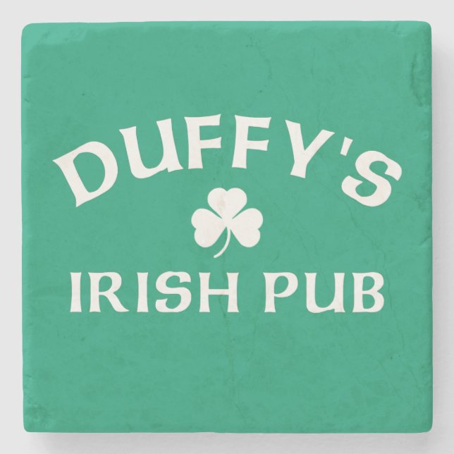 Duffy's Irländska Pub Stenunderlägg (Framsidan)
