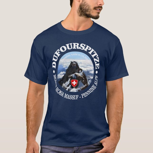 Dufourspitze Tee Shirt (Framsida)