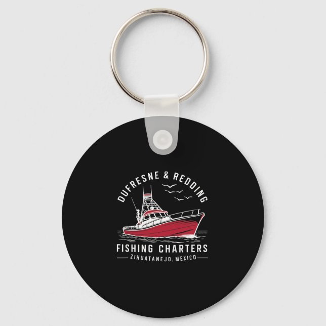 Dufresne And Redding Fishing Charters Mexiko  Nyckelring (Framsida)
