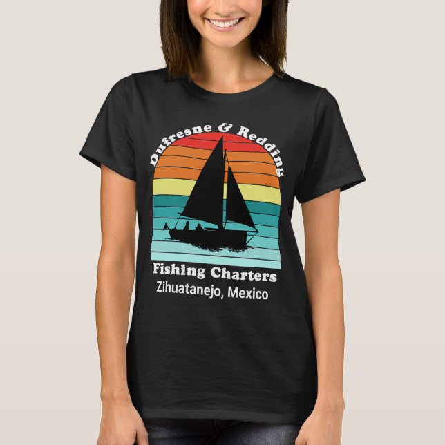 Dufresne And Redding Fiske Charter T Shirt (Framsida)