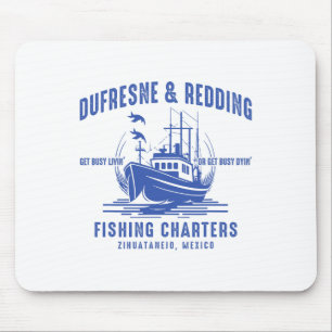 Dufresne And Redding Fiskeutflykter Älskare Musmatta