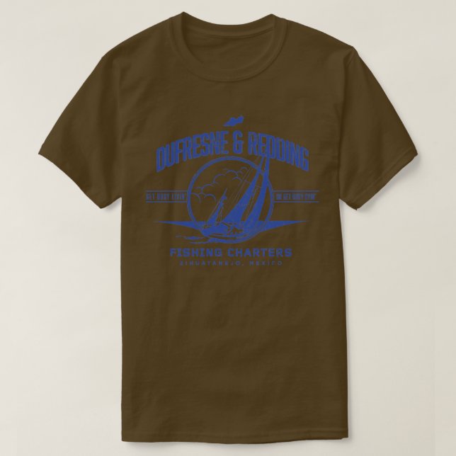 Dufresne Redding FishCharters T Shirt (Design framsida)