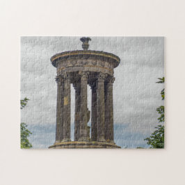 Dugald Stewart monument Edinburgh Pussel