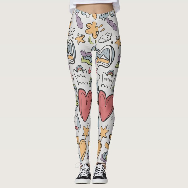 duglighet leggings (Framsida)