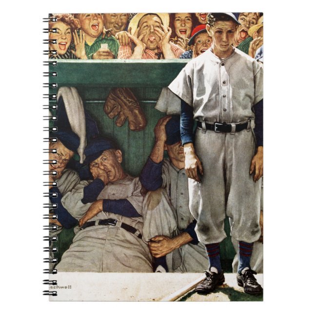 Dugout Anteckningsbok Med Spiral (Framsidan)