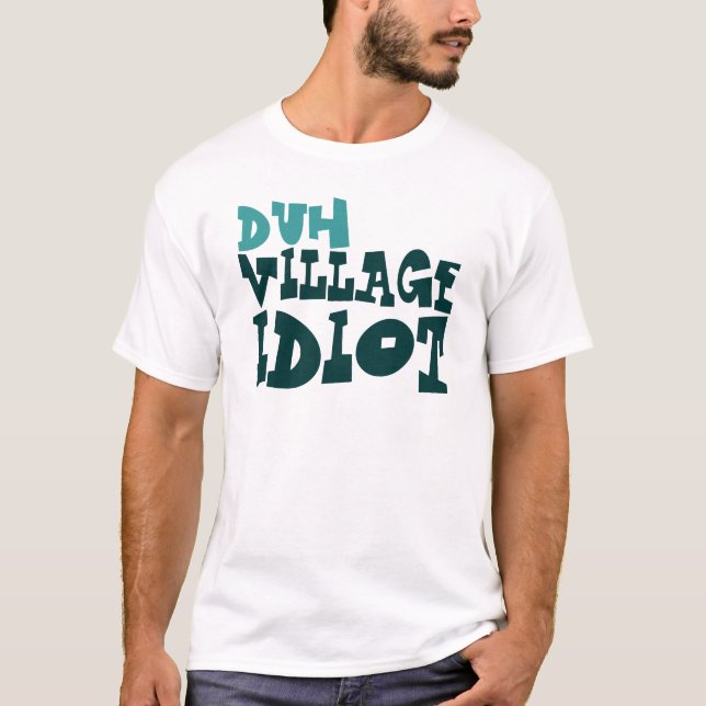 duh byidiot tee shirt (Framsida)