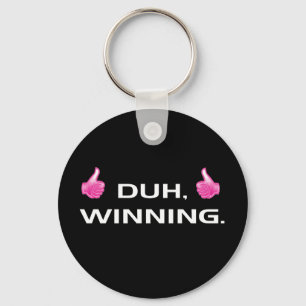 Duh och att winning. nyckelring