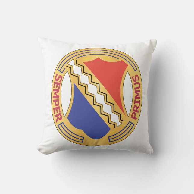 DUI - 1st Infantry Regime wo Txt Kudde (Framsida)