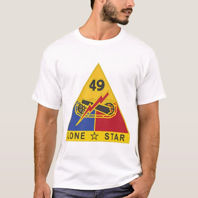 DUI - 49:e beväpnade divisionen T Shirt (Framsida)