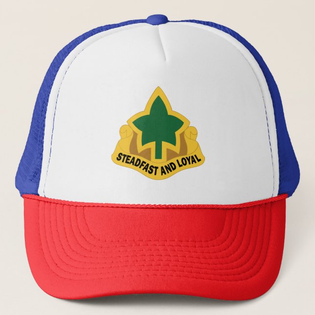 DUI - fjärde infanteridivisionen Keps (Framsida)