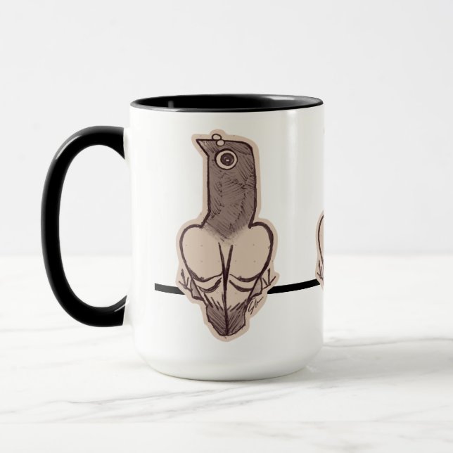 Duif   mugg (Vänster)