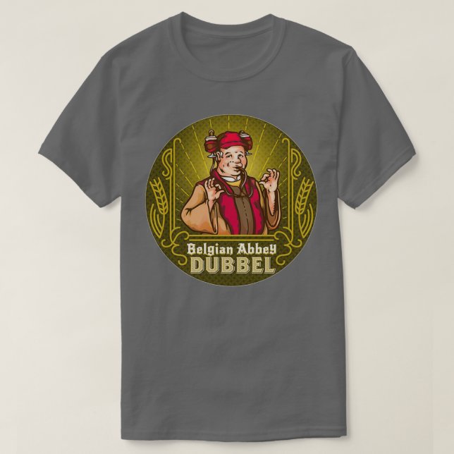 Duinen Dubbel Belgium Abbey Ale T T Shirt (Design framsida)