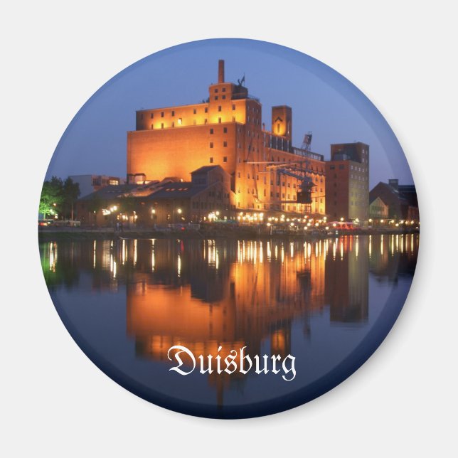 Duisburg Innehafen Magnet (Framsidan)