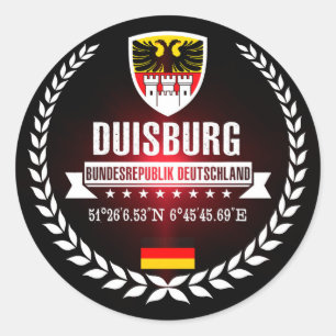 Duisburg Runt Klistermärke