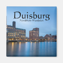 Duisburg Tyskland Magnet