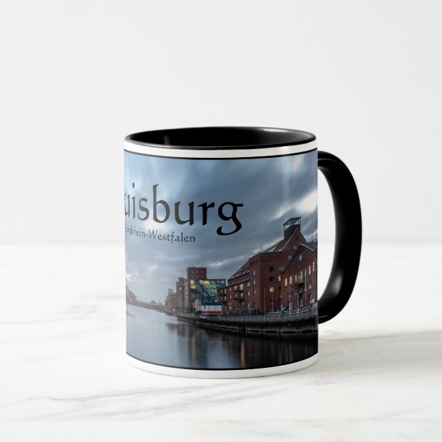 Duisburg Tyskland Mugg (Framsida höger)