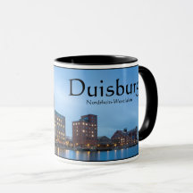 Duisburg Tyskland Mugg