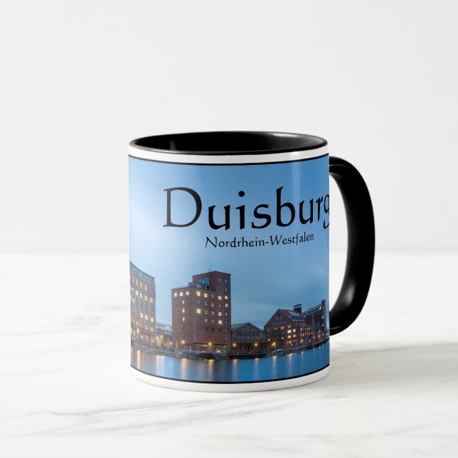 Duisburg Tyskland Mugg (Framsida höger)