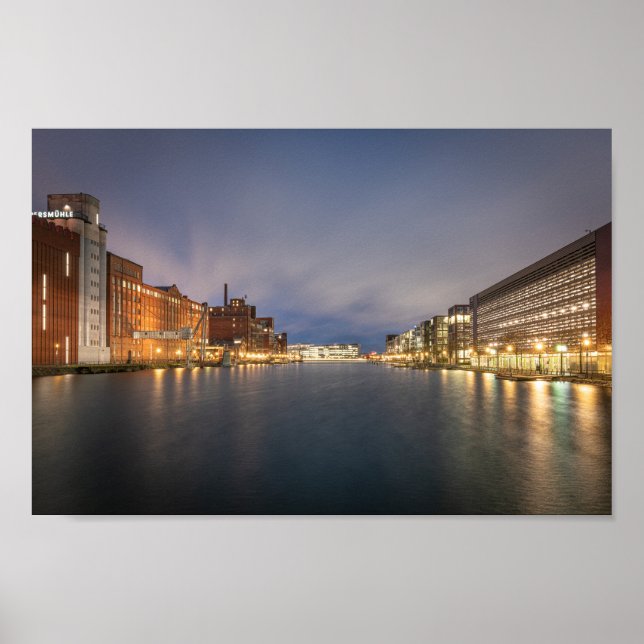 Duisburg Tyskland Poster (Framsidan)