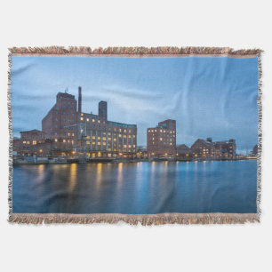 Duisburg Tyskland Throw Blanket Filt