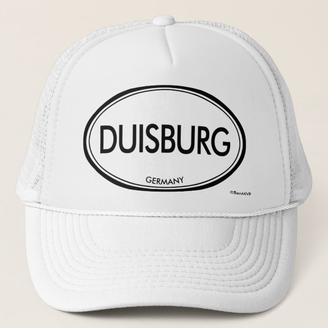 Duisburg Tyskland Truckerkeps (Framsida)