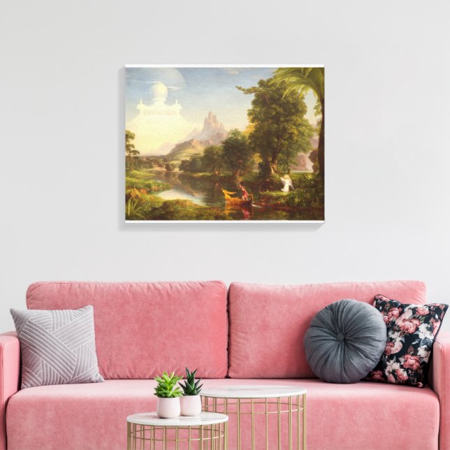 duk målning återtryck, resan genom livet ungdom canvastryck (Insitu (Vardagsrum))