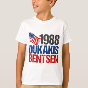 Dukakis Bentsen vintageval 1988 Tee