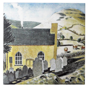 Duke av Herefords Knob & Baptist Chapel Kakelplatta