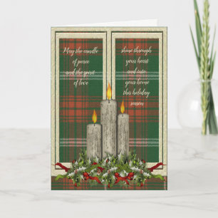 Duke av Rothesay Hunting Tartan-julen Helgkort