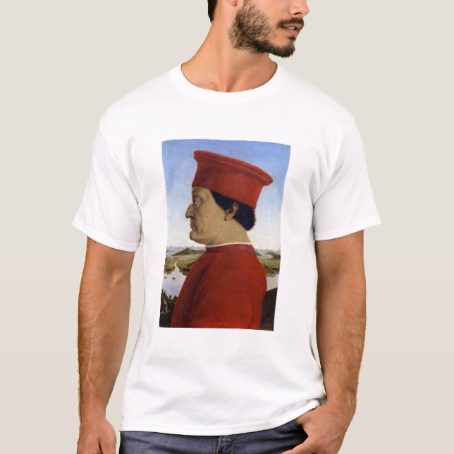 Duke av Urbino - Piero della Francesca T Shirt (Framsida)