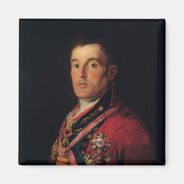 Duke av Wellington 1812-14 Magnet (Framsidan)