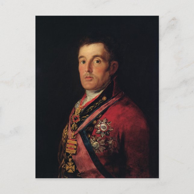 Duke av Wellington 1812-14 Vykort (Framsida)