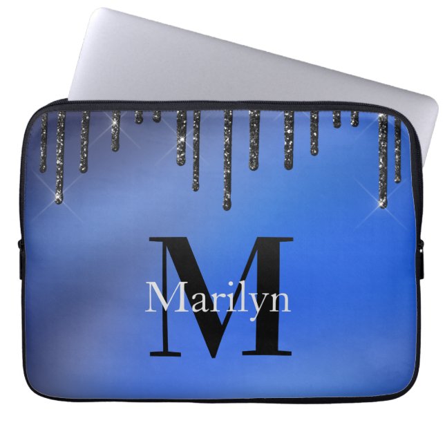 DUKE BLUE OCH GLITTER LAPTOP FODRAL (Framsidan)