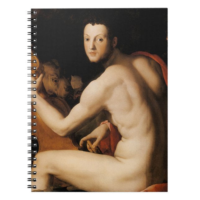 Duke Cosimo I de Medici as Orpheus Anteckningsbok (Framsidan)