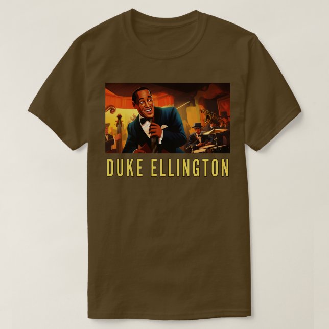 Duke Ellington T Shirt (Design framsida)