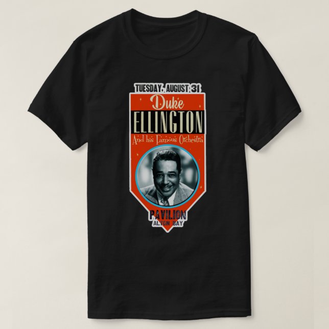 Duke Ellington T Shirt (Design framsida)