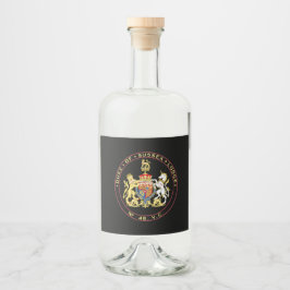 Duke of Sussex No. 48 Spritflaskor Etikett