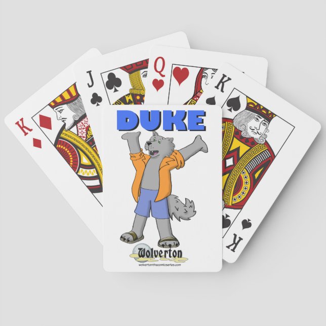 Duke Playing Cards Casinokort (Baksidan)
