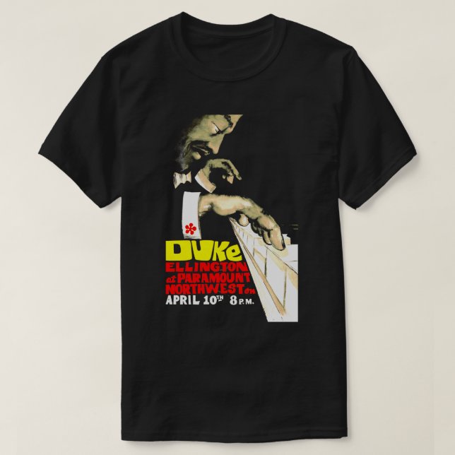 Duke Vintage Concert Ellington T Shirt (Design framsida)